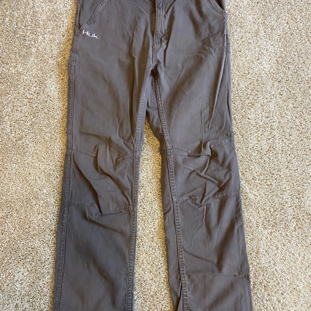 Huk Men's Gray Pants